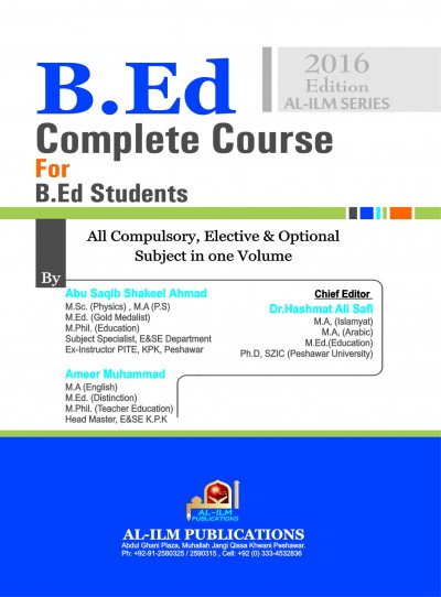 B.Ed complete course